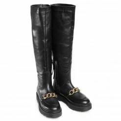 Jackboots Knee High Boots L37 - Popstar S29 Black Black 12 Jackboots Knee High Boots L37 - Popstar S29 Black Black -Lacoste Discount Store 0000207471443 07 rz