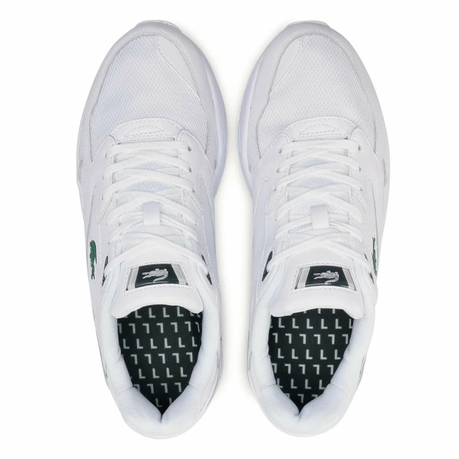 Sneakers Trainers LACOSTE - Storm 96 Lo 0120 3 Sma 7-40SMA00741R5 Wht/Dk Grn White 8 Sneakers Trainers LACOSTE - Storm 96 Lo 0120 3 Sma 7-40SMA00741R5 Wht/Dk Grn White - Image 6