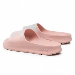 Casual Mules Slides LACOSTE - Croco 2.0 0721 1 Cfa 7-41CFA0035208 Lt Pink/Wht Pink -Lacoste Discount Store 0000208464444 02 mk