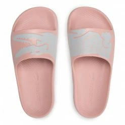 Casual Mules Slides LACOSTE - Croco 2.0 0721 1 Cfa 7-41CFA0035208 Lt Pink/Wht Pink -Lacoste Discount Store 0000208464444 06 mk