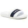 Clogs And Mules Slides LACOSTE - Croco Slide 0721 1 Cma 7-41CMA0007042 Wht/Nvy White 2 Clogs And Mules Slides LACOSTE - Croco Slide 0721 1 Cma 7-41CMA0007042 Wht/Nvy White -Lacoste Discount Store 0000208464727 01 ki