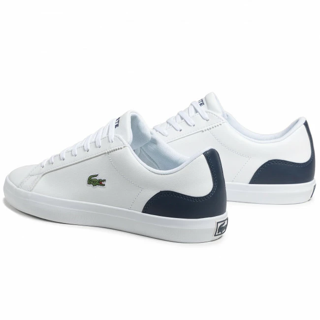 Sneakers Trainers LACOSTE - Lerond Bl21 1 Cma 7-41CMA0017042 Wht/Nvy White 5 Sneakers Trainers LACOSTE - Lerond Bl21 1 Cma 7-41CMA0017042 Wht/Nvy White - Image 3