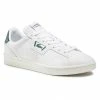 Sneakers Trainers LACOSTE - Masters Classic 07211 Sma 7-41SMA00141R5 Wht/Dk Grn White -Lacoste Discount Store 0000208466691 01 rz
