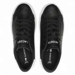 Sneakers Trainers LACOSTE - Powercourt 0721 1 Suj 7-41SUJ0014312 Blk/Wht Black -Lacoste Discount Store 0000208467209 05 rz