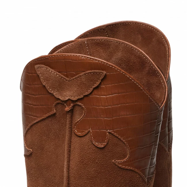 Jackboots Knee High Boots L37 - Red Flag SS6SW25 Brown Brown 8 Jackboots Knee High Boots L37 - Red Flag SS6SW25 Brown Brown - Image 6