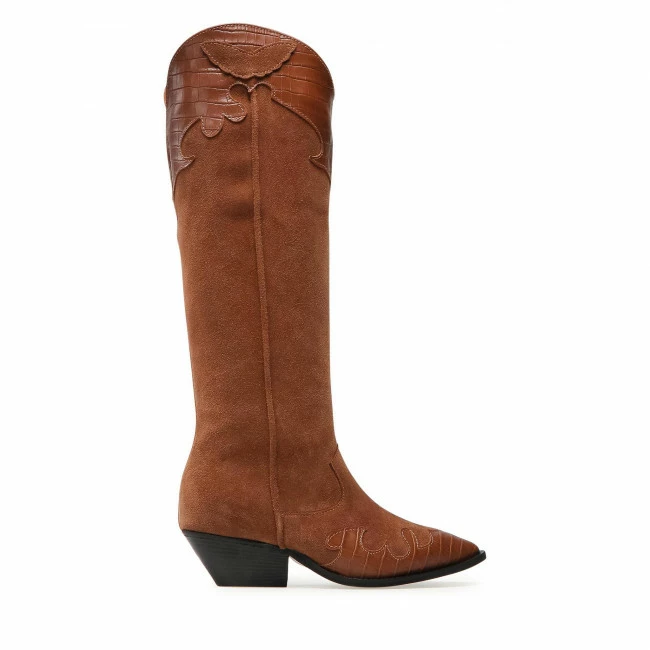 Jackboots Knee High Boots L37 - Red Flag SS6SW25 Brown Brown 4 Jackboots Knee High Boots L37 - Red Flag SS6SW25 Brown Brown - Image 2