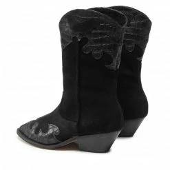 Jackboots Knee High Boots L37 - Lay Me Down SS46SW4 Black Black -Lacoste Discount Store 0000208853354 02 kt 1