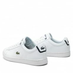Sneakers Trainers LACOSTE - Carnaby Bl21 1 Sma 7-41SMA0002042 Wht/Nvy White -Lacoste Discount Store 0000209436938 02 plj