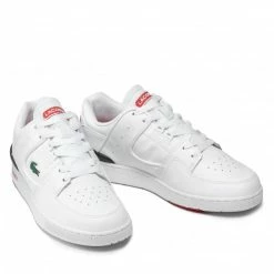 Sneakers Trainers LACOSTE - Court Cage 0721 1 Sma 7-41SMA0027407 Wht/Nvy/Red White -Lacoste Discount Store 0000209436983 03 fp