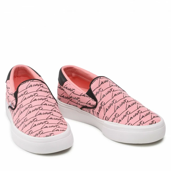 Plimsolls LACOSTE - Jump Serve Slip0121 1 Cma 7-42CMA0041F50 Pnk/Wht Pink 7 Plimsolls LACOSTE - Jump Serve Slip0121 1 Cma 7-42CMA0041F50 Pnk/Wht Pink - Image 5