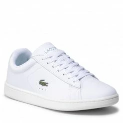 Sneakers Trainers LACOSTE - Carnaby Evo 0121 1 Sfa 7-42SFA00162L6 Wht/Lt Grn White