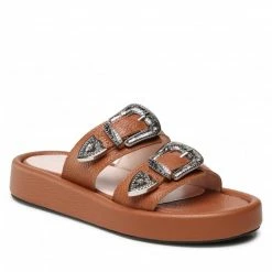 Casual Mules Slides L37 - It's You D17 Brown Brown