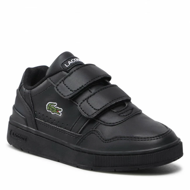 Velcro Trainers LACOSTE - T-Clip 222 1 Suc 7-44SUC000702H Blk/Blk Black 3 Velcro Trainers LACOSTE - T-Clip 222 1 Suc 7-44SUC000702H Blk/Blk Black