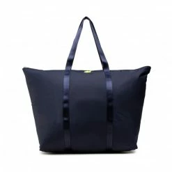 Canvas Totes & Shoppers Handbag LACOSTE - Xl Shopping Bag NF3816YA Marine 166 Navy Blue