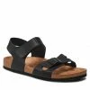 Sandals LANETTI - MS1123-06 Black Black -Lacoste Discount Store 01 5904248767518 rz