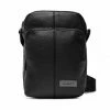 Men's Messenger Bag LANETTI - BMR-U-081-10-08 Black Black -Lacoste Discount Store 01 5904248943158 mk