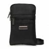 Men's Messenger Bag LANETTI - BMR-S-086-10-08 Black Black
