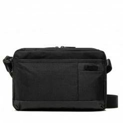 Men's Messenger Bag LANETTI - BMR-S-111-10-08 Black Black