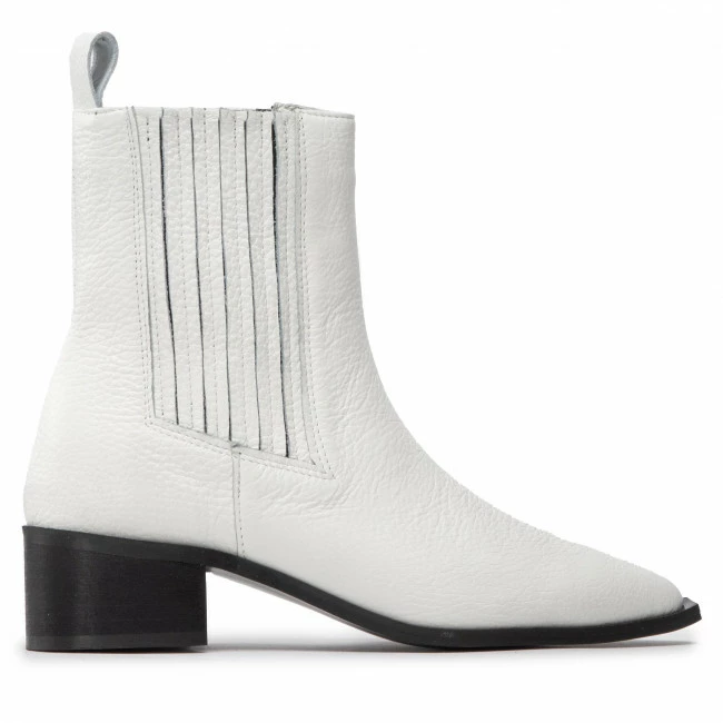 Elastic-sides Chelsea Boots L37 - Monday's Rain SS20 White White 4 Elastic-sides Chelsea Boots L37 - Monday's Rain SS20 White White - Image 2