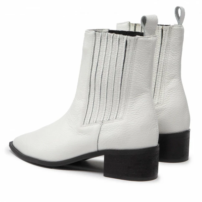 Elastic-sides Chelsea Boots L37 - Monday's Rain SS20 White White 5 Elastic-sides Chelsea Boots L37 - Monday's Rain SS20 White White - Image 3