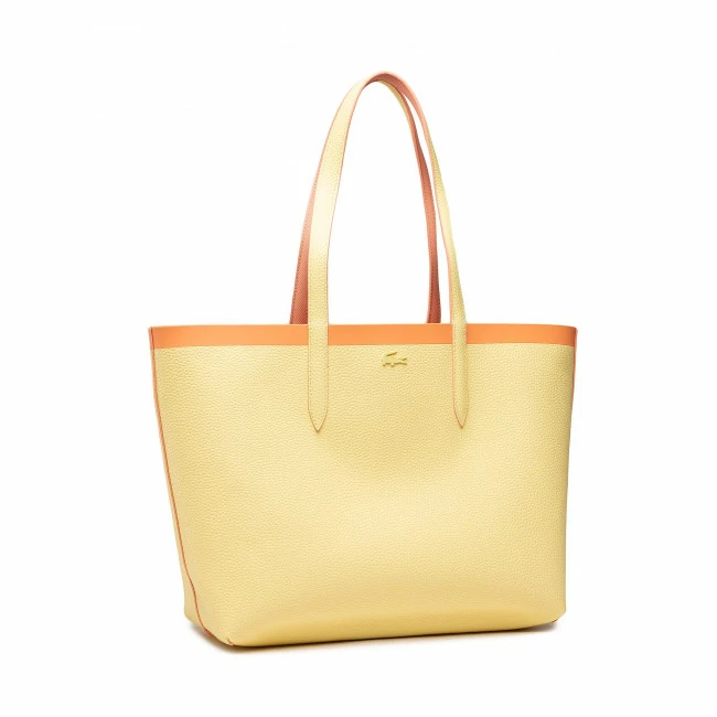 Canvas Totes & Shoppers Handbag LACOSTE - NF3613AS Tango Napolitain Manda J26 Orange, Yellow 5 Canvas Totes & Shoppers Handbag LACOSTE - NF3613AS Tango Napolitain Manda J26 Orange, Yellow - Image 3