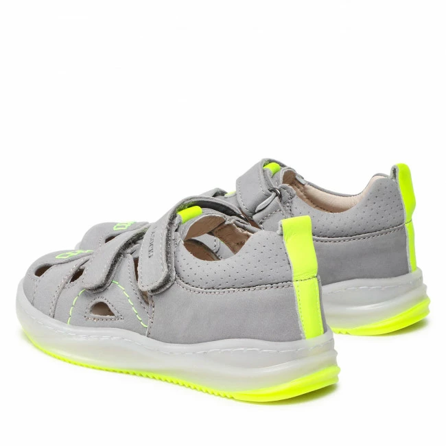 Sandals LASOCKI KIDS - CI12-HARRY-05 Grey Grey 5 Sandals LASOCKI KIDS - CI12-HARRY-05 Grey Grey - Image 3