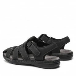 Sandals LANETTI - MSS20116-08 Black Black -Lacoste Discount Store 03 5904248766962 rz