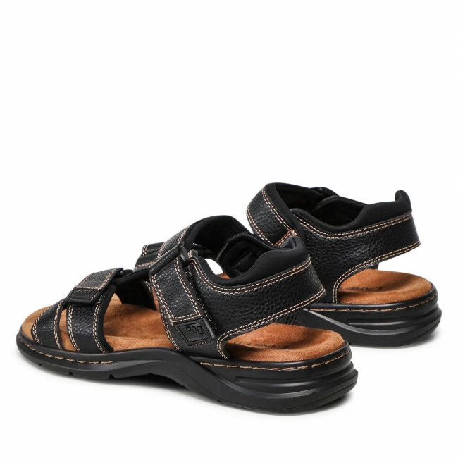 Sandals LANETTI - MS5782-02 Black Black 5 Sandals LANETTI - MS5782-02 Black Black - Image 3