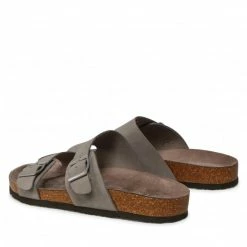 Clogs And Mules Slides LANETTI - MS1123-10 Light Grey Grey 10 Clogs And Mules Slides LANETTI - MS1123-10 Light Grey Grey -Lacoste Discount Store 03 5904248767235 rz