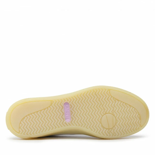 Sneakers Trainers LACOSTE - Gripshot 222 4 Cfa 7-744CFA00132H8 Wht/Lt Ylw White 6 Sneakers Trainers LACOSTE - Gripshot 222 4 Cfa 7-744CFA00132H8 Wht/Lt Ylw White - Image 4