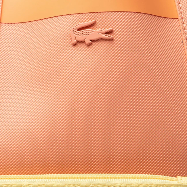 Canvas Totes & Shoppers Handbag LACOSTE - NF3613AS Tango Napolitain Manda J26 Orange, Yellow 6 Canvas Totes & Shoppers Handbag LACOSTE - NF3613AS Tango Napolitain Manda J26 Orange, Yellow - Image 4