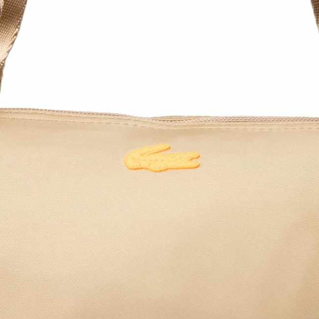 Canvas Totes & Shoppers Handbag LACOSTE - Xl Shopping Bag NF3816YA Viennois Orange Fluo K02 Beige 5 Canvas Totes & Shoppers Handbag LACOSTE - Xl Shopping Bag NF3816YA Viennois Orange Fluo K02 Beige - Image 4