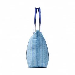 Canvas Totes & Shoppers Handbag LACOSTE - L Shopping Bag NF3834VA Mono Panorama/Farine Cosm J83 Blue -Lacoste Discount Store 04 3666165204669 ki
