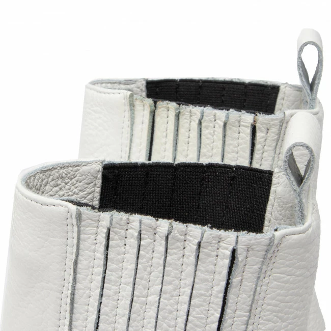 Elastic-sides Chelsea Boots L37 - Monday's Rain SS20 White White 7 Elastic-sides Chelsea Boots L37 - Monday's Rain SS20 White White - Image 5