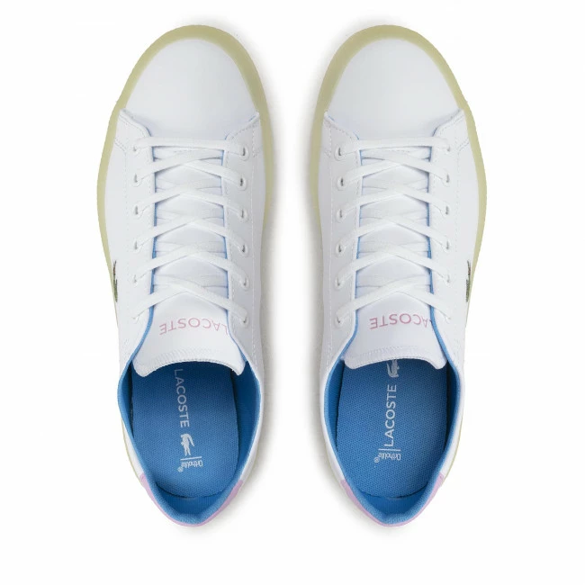 Sneakers Trainers LACOSTE - Gripshot 222 4 Cfa 7-744CFA00132H8 Wht/Lt Ylw White 7 Sneakers Trainers LACOSTE - Gripshot 222 4 Cfa 7-744CFA00132H8 Wht/Lt Ylw White - Image 5