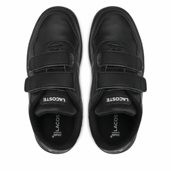 Velcro Trainers LACOSTE - T-Clip 222 1 Suc 7-44SUC000702H Blk/Blk Black 7 Velcro Trainers LACOSTE - T-Clip 222 1 Suc 7-44SUC000702H Blk/Blk Black - Image 5