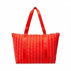 Canvas Totes & Shoppers Handbag LACOSTE - NF3834VA Mono Corrida Lotus J83 Red -Lacoste Discount Store 05 3666165204676 ki