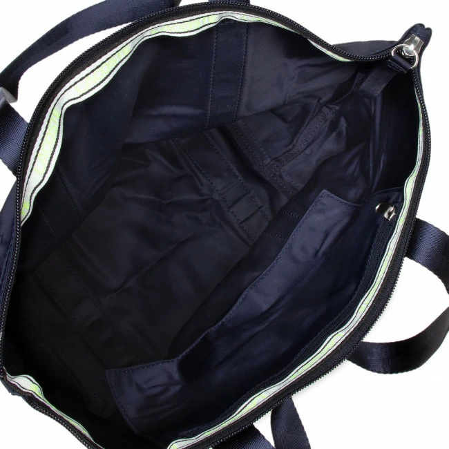 Classic Handbag LACOSTE - M Shopping Bag NF3619YA Marine 166 Navy Blue 8 Classic Handbag LACOSTE - M Shopping Bag NF3619YA Marine 166 Navy Blue - Image 6