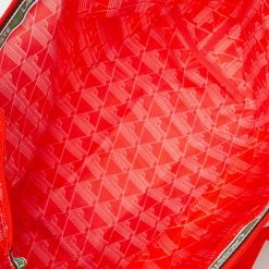 Canvas Totes & Shoppers Handbag LACOSTE - NF3834VA Mono Corrida Lotus J83 Red -Lacoste Discount Store 06 3666165204676 ki