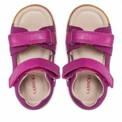 Sandals LASOCKI KIDS - CI12-CRIC-02(II)DZ Purple Purple -Lacoste Discount Store 06 5904248620653 rz