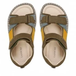 Sandals LASOCKI KIDS - CI12-2705-12 Green Colourful, Green -Lacoste Discount Store 06 5904248655617 rz