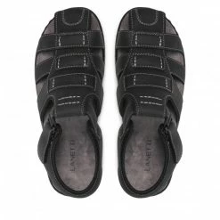 Sandals LANETTI - MSS20116-08 Black Black -Lacoste Discount Store 06 5904248766962 rz
