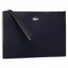 Clutch Bags Handbag LACOSTE - Clutch NF2791AA Black Warm Sand A91 Black -Lacoste Discount Store 3614033832025 01 ks