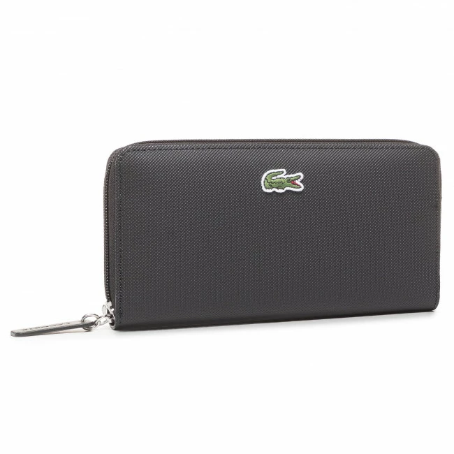 Women's Wallets Large Women's Wallet LACOSTE - L Zip Wallet NF2900PO Black 000 Black 3 Women's Wallets Large Women's Wallet LACOSTE - L Zip Wallet NF2900PO Black 000 Black