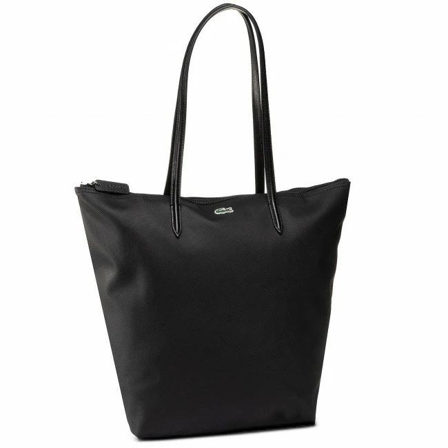 Canvas Totes & Shoppers Handbag LACOSTE - Vertical Shopping Bag NF1890PO Black 000 Black 3 Canvas Totes & Shoppers Handbag LACOSTE - Vertical Shopping Bag NF1890PO Black 000 Black