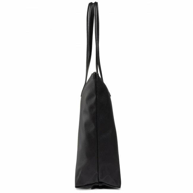 Canvas Totes & Shoppers Handbag LACOSTE - Vertical Shopping Bag NF1890PO Black 000 Black 5 Canvas Totes & Shoppers Handbag LACOSTE - Vertical Shopping Bag NF1890PO Black 000 Black - Image 3