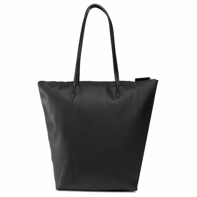 Canvas Totes & Shoppers Handbag LACOSTE - Vertical Shopping Bag NF1890PO Black 000 Black 6 Canvas Totes & Shoppers Handbag LACOSTE - Vertical Shopping Bag NF1890PO Black 000 Black - Image 4