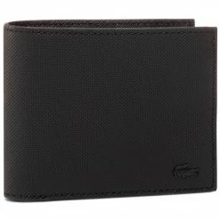 Men's Wallets Large Men's Wallet LACOSTE - S Billfold NH2308HC Black Black