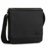 Men's Messenger Bag LACOSTE - Flap Crossover Bag NH2341HC Black 000 Black -Lacoste Discount Store 3614038637649 01 dp