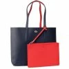 Classic Handbag LACOSTE - Shopping Bag NF2142AA Peacoat Salsa B50 Red, Navy Blue 2 Classic Handbag LACOSTE - Shopping Bag NF2142AA Peacoat Salsa B50 Red, Navy Blue -Lacoste Discount Store 3614039762500 01 kt